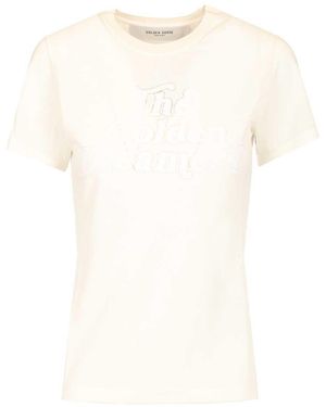 Golden Goose Crew Neck Jersey T-shirt White