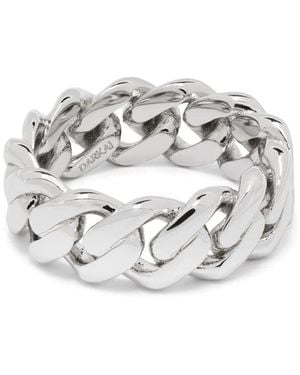 DARKAI Silver Rings - White