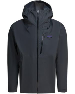 Patagonia Granite Crest Rain Jacket Jackets And Coats Gray - Blue
