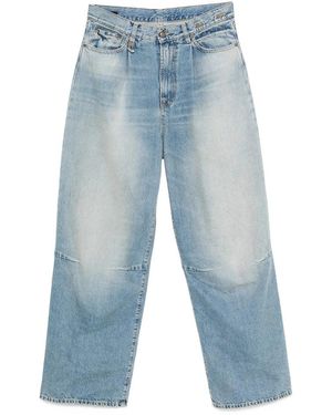 R13 Jeans Wide-Leg Jeans-Uomo - Blu