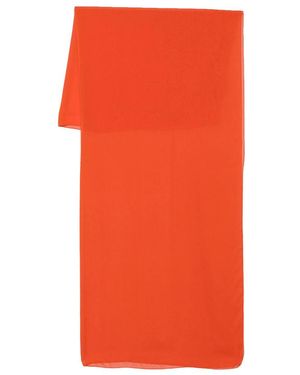 Lady Anne Silk Scarves & Gloves - Orange