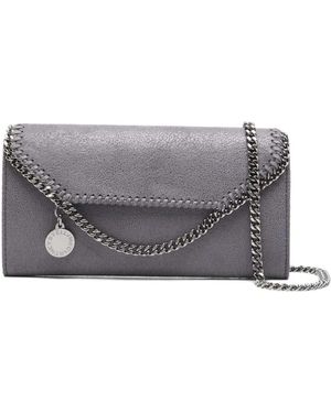 Stella McCartney Borsa A Tracolla Falabella-Donna - Grigio