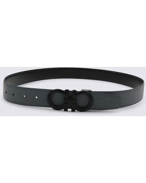 Ferragamo Belts Dark Rain - Black