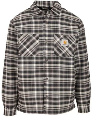Carhartt Cronyn Shirt Jacket Jackets Multicolour - Grey