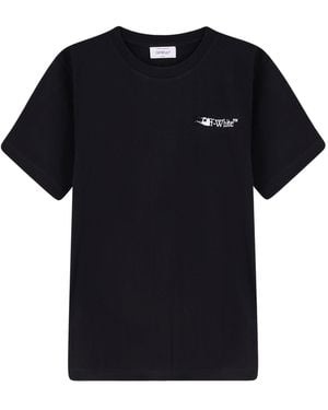Off-White c/o Virgil Abloh Cotton T-shirt - Black