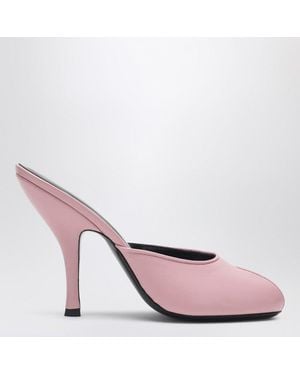 Jude Date Leather Mules - Pink