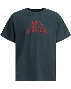 GALLERY DEPT. The Force Logo Tee T-Shirts - Blue
