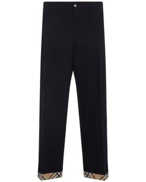 Burberry Regular & Straight Leg - Blue