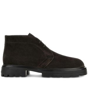 Hogan Leather Sneakers - Black