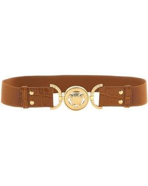 Versace Medusa Belts - White