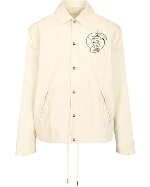 Moncler Genius "Satsuma" Shacket Jacket - Natural
