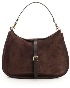 Etro Pony Shoulder Bags Brown