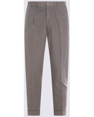 GTA IL PANTALONE Trousers Brown - Grey