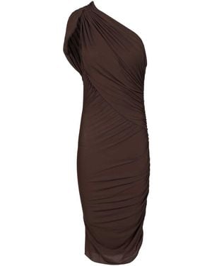 Rick Owens Amira Short Dress Dresses - Brown