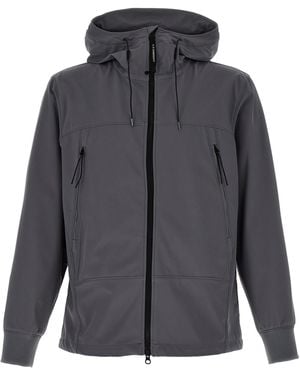 C.P. Company C.p. Shell-r Goggle Casual Jackets And Parka Grey