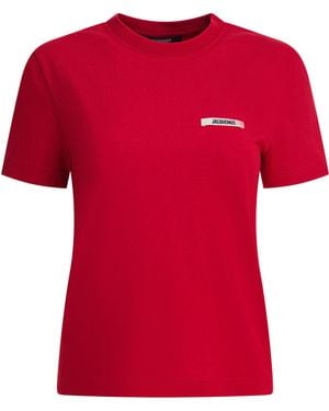 Jacquemus T-Shirts - Red