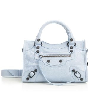 Balenciaga Le City Handbags Light - Blue