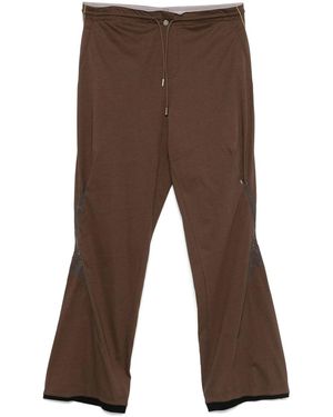 Kiko Kostadinov Pantaloni Cotone-Uomo - Marrone