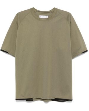 Sacai Cotton T Shirts - Green
