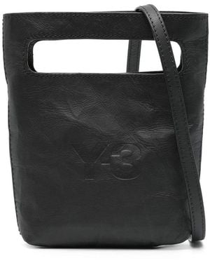Y-3 Polyester Tote Bags - Black