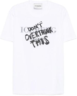 Iceberg Cotton T Shirts - White
