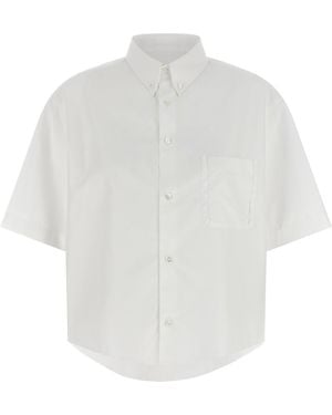 Maison Margiela Dotton-down Shirt Shirt And Blouse White