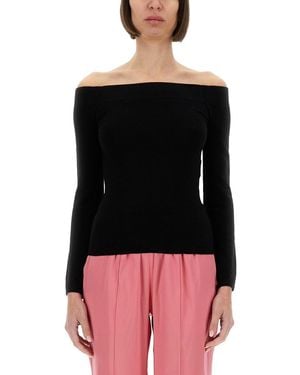 Tom Ford Top "Off The Shoulder" - Nero