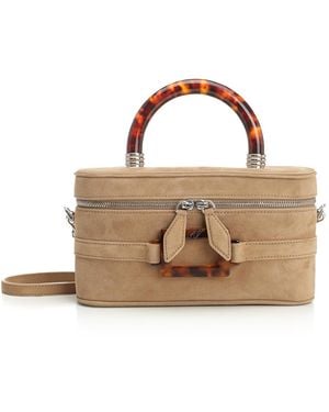 Roger Vivier Mini "Vanity Belle" Bag - Brown