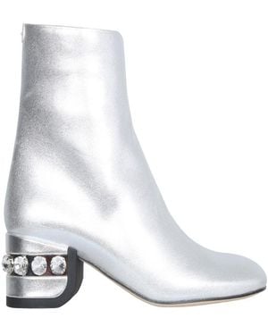 Nicholas Kirkwood 55jj Crystal Boots - White