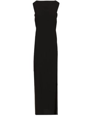 Max Mara Long Cady Dress Dresses in Red | Lyst