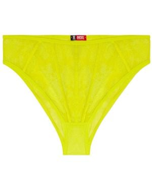 Diesel X Fenty By Rihanna C-Mesh-High-Waist-Brief Mutan - Yellow