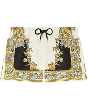 Versace Coral Theater Swimsuit - Metallic