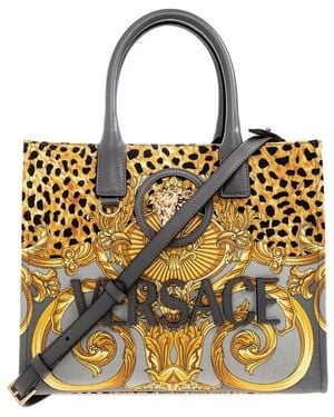 Versace Tote Bags - Yellow