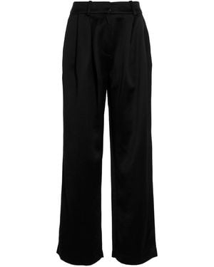 Co. Trousers With Front Pleats - Black