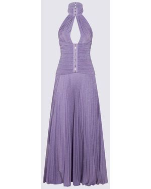 Elisabetta Franchi Dresses Light And Natural-Donna - Viola