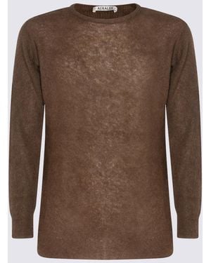 AURALEE Sweaters Dark Brown