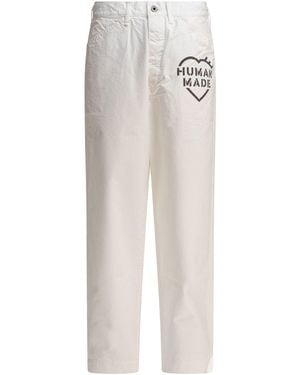 Human Made Sailor Trousers Bianco-Uomo