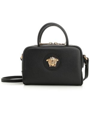 Versace Boston Handbags - Black
