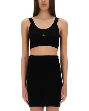 Vivienne Westwood Top "bea Bra" - Black
