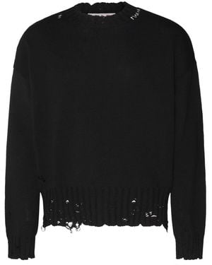 Marni Jumpers Blacks And Greys