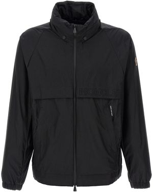 Moncler Negara Piumini, Parka, Giacche Casual Nero-Uomo