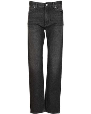 ZEGNA Vintage Comfort Cotton Denim Jeans - Grey