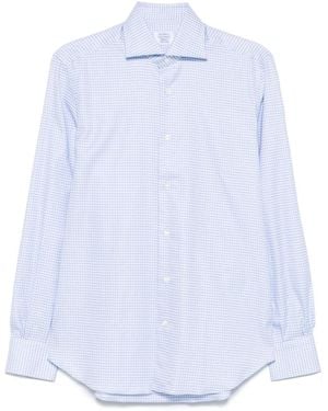 Mazzarelli Cotton Shirts - Blue