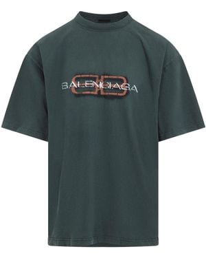Balenciaga T-Shirts - Green
