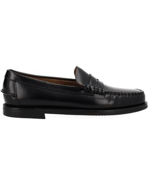 Sebago Moccasin "Classic Dan"-Donna - Nero