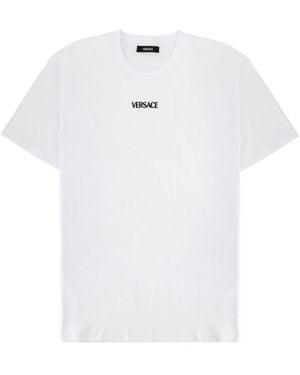 Versace T-shirt With Logo - White
