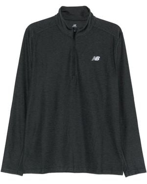 New Balance Green T Shirts - Black