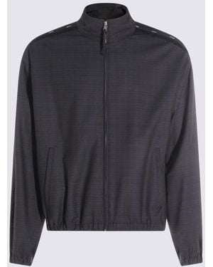 Moschino Dark Casual Jacket - Black