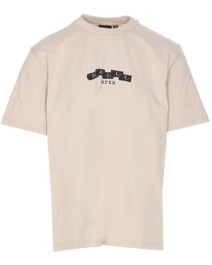 Daily Paper T Shirt Cotone-Uomo - Neutro