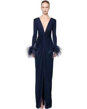 The Archivia Amber Ares Dress - Blue